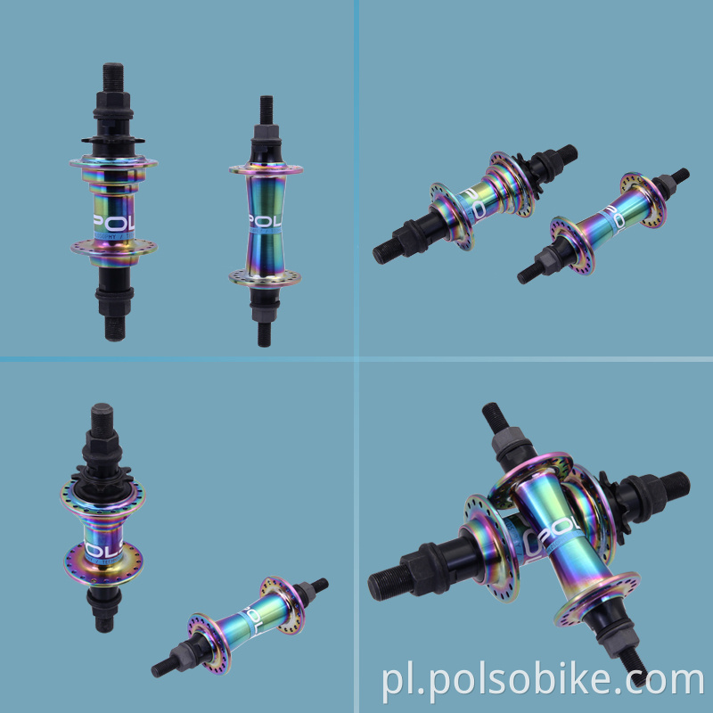 bmx hub with spring pawls